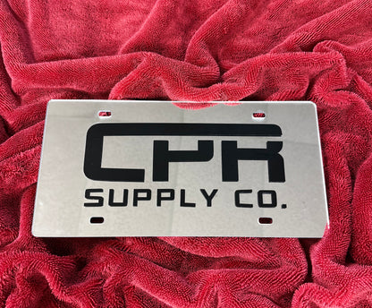 CPR Reflective License Plate