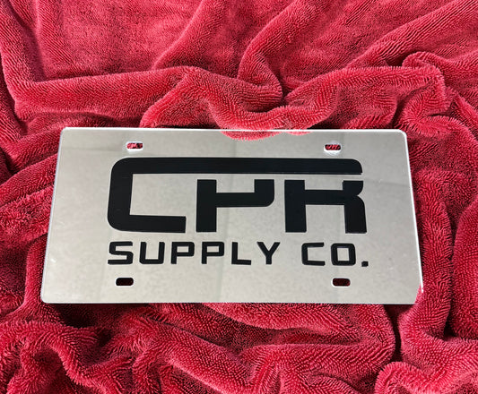 CPR Reflective License Plate